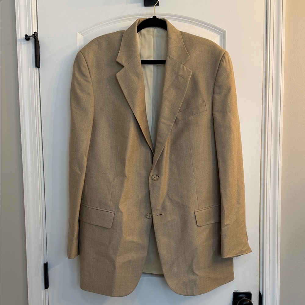 Oscar de la Renta Beige Blazer